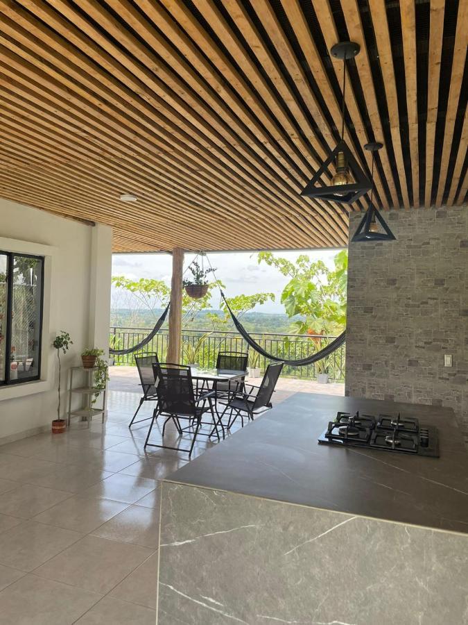 Cabana Campestre Con Piscina En La Hacienda Napoles Doradal 外观 照片